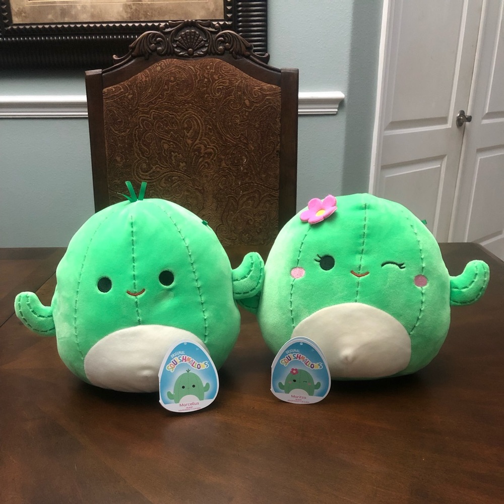 Maritza and Marcellus 8” Cactus Squishmallow